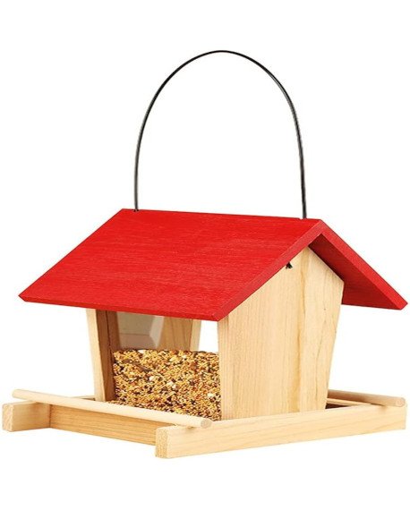 hanging wild bird feeder