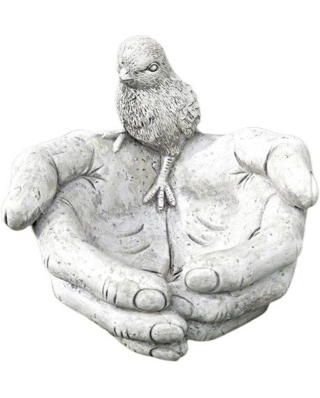 stone bird feeder