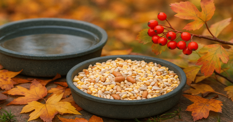 best bird food for autumn months blog post featured image